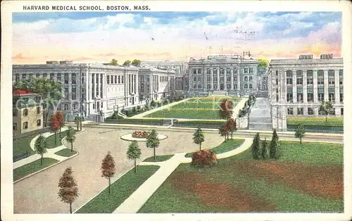 Boston Massachusetts Harvard Medical School Illustration Kat. Boston