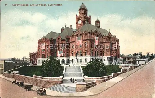 Los Angeles California Court House Kat. Los Angeles