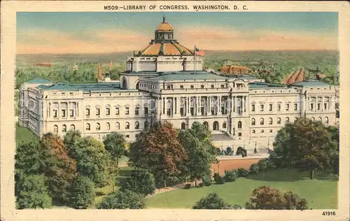 Washington DC Library of Congress Kat. Washington