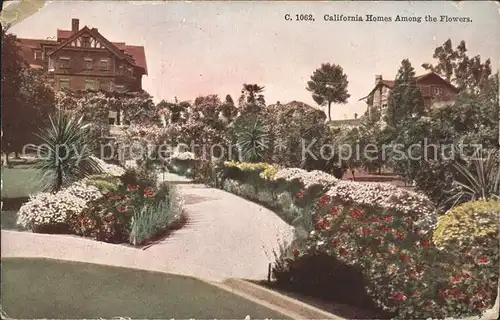 San Francisco California Homes Among the Flowers Kat. San Francisco