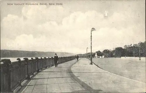 New York City New Viaduct Riverside Drive / New York /