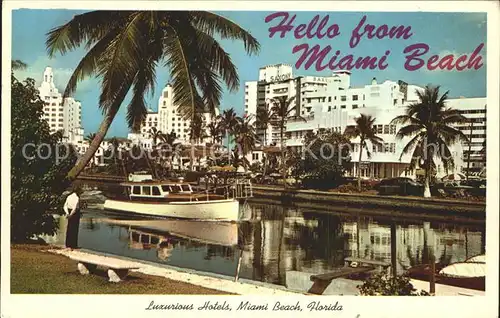 Miami Beach Luxurious Hotels along Collins Avenue Kat. Miami Beach