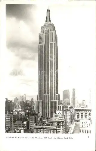 New York City Empire State Building Skyscraper / New York /