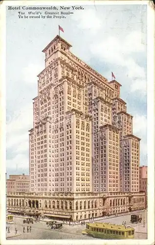 New York City Hotel Commonwealth World's Greatest Hotel / New York /