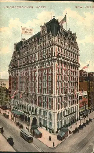 New York City Knickerbocker Hotel / New York /