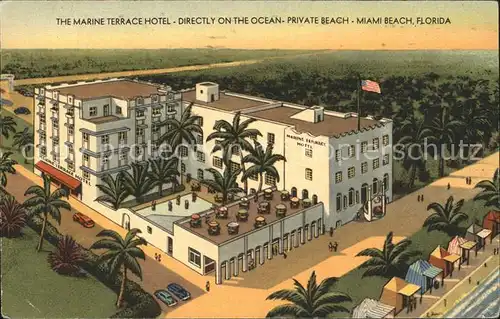 Miami Beach Marine Terrace Hotel Kat. Miami Beach