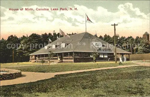 Salem New Hampshire Bowling House of Mirth Canobie Lake Park Kat. Salem