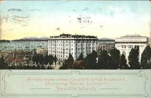 Seattle Hotel Lincoln Harbor Kat. Seattle