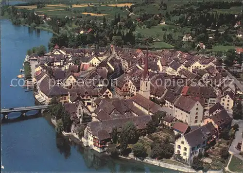 Stein Rhein Fliegeraufnahme Kat. Stein Rhein