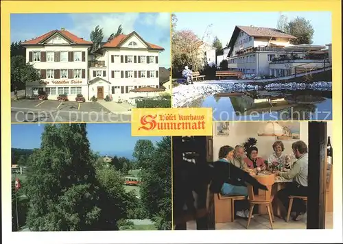 Heiden AR Hotel Kurhaus Sunnematt Weiher Stube / Heiden /Bz. Vorderland