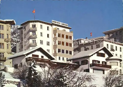 St Moritz GR Hotel Languard Garni Kat. St Moritz