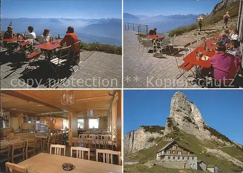 Staubern Berggasthaus Terrasse Gaststube Staubernkanzel Kat. Hoher Kasten