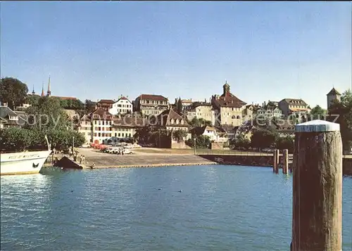 Murten Morat Rathaus und Schloss Kat. Murten