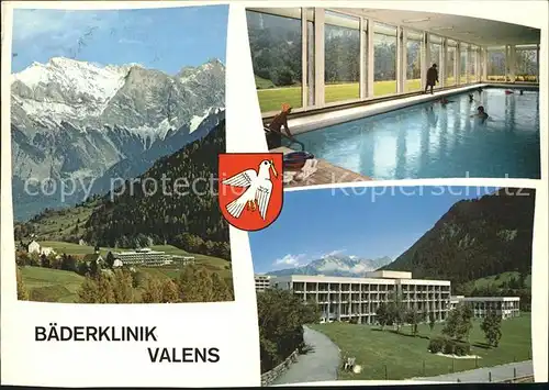 Valens Baederklinik Schwimmbad Kat. Valens