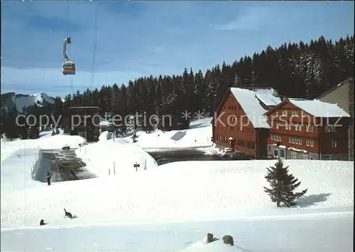 Schwaegalp Restaurant Talstation Seilbahn Saentis Kat. Schwaegalp