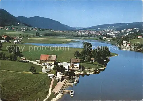 Les Brenets Bassins du Doubs Port du Pre du Lac  Kat. Les Brenets