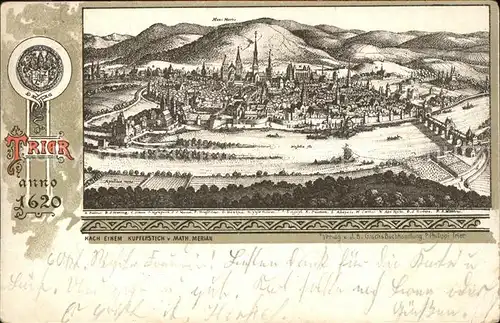 Trier Stich von 1620 Kat. Trier
