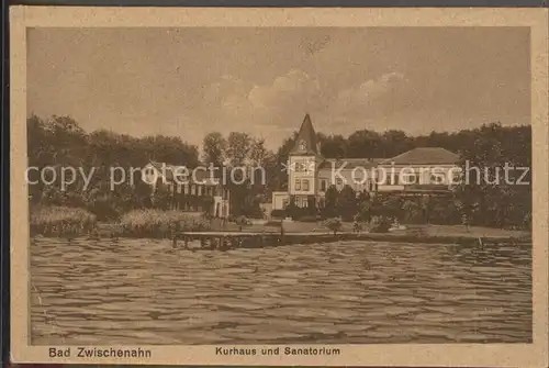 Bad Zwischenahn Kurhaus Sanatorium am See Kat. Bad Zwischenahn