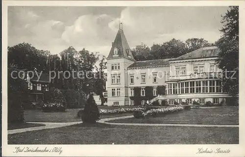 Bad Zwischenahn Kurhaus Seeseite Park Kat. Bad Zwischenahn