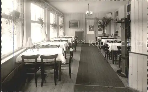 Varel Jadebusen Gasthaus Gastraum Kat. Varel