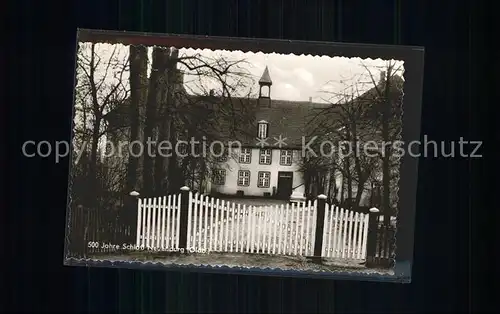 Neuenburg Friesland 500 Jahre Schloss Kat. Zetel