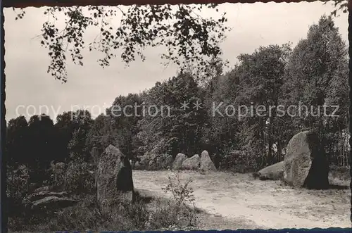 Wildeshausen Visbeker Braut Steingrab Kat. Wildeshausen