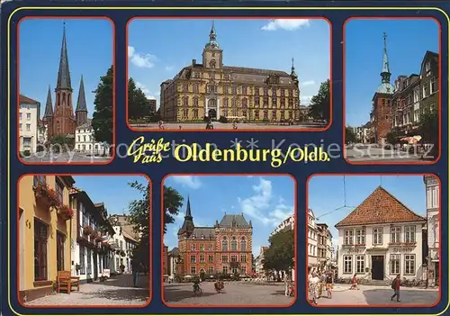 Oldenburg Niedersachsen Sehenswuerdigkeiten der Stadt Gebaeude Kat. Oldenburg (Oldenburg)