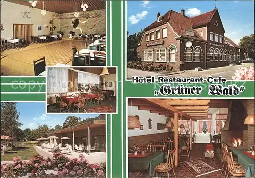 Bockhorn Friesland Hotel Restaurant Cafe Gruener Wald / Bockhorn /Friesland LKR