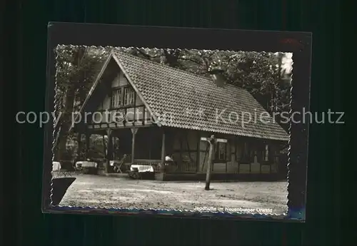 Neuenburg Friesland Jagdhuette im Neuenburger Urwald Kat. Zetel