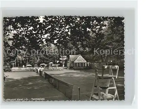 Varel Jadebusen Tennisplatz Luftkurort Kat. Varel