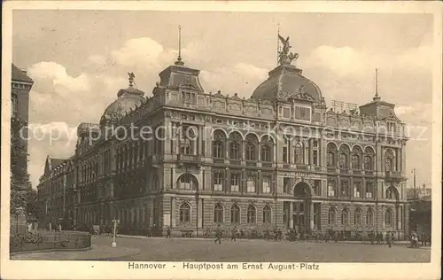 Hannover Hauptpost am Ernst August Platz Kat. Hannover