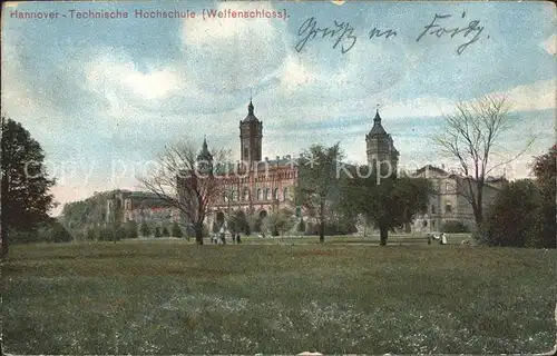 Hannover Technische Hochschule Welfenschloss Kat. Hannover