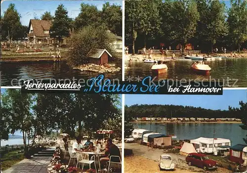 Hannover Ferienparadies Blauer See Camping Kat. Hannover