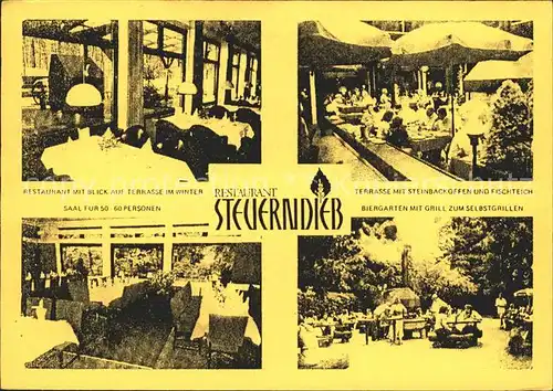 Hannover Steuerndieb Restaurant Terrasse Kat. Hannover