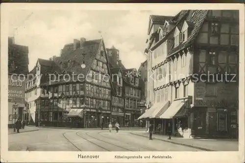 Hannover Koebelingerstrasse Marktstrasse Altstadt Kat. Hannover