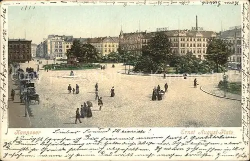 Hannover Ernst August  Platz Kat. Hannover