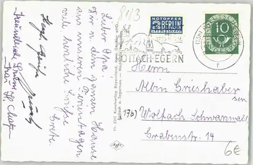Rottach-Egern Rottach-Egern Fockenstein x 1951 / Rottach-Egern /Miesbach LKR