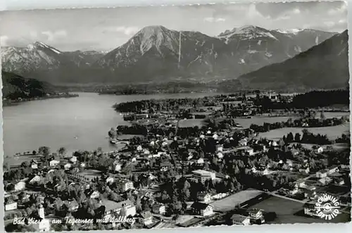 Bad Wiessee Bad Wiessee Fliegeraufnahme ungelaufen ca. 1955 / Bad Wiessee /Miesbach LKR