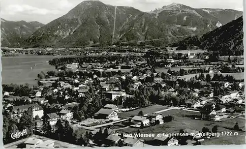 Bad Wiessee Bad Wiessee Fliegeraufnahme ungelaufen ca. 1955 / Bad Wiessee /Miesbach LKR