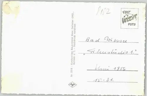 Bad Wiessee Bad Wiessee  ungelaufen ca. 1955 / Bad Wiessee /Miesbach LKR