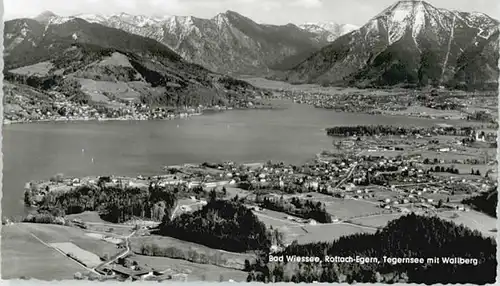 Bad Wiessee Bad Wiessee Wallberg ungelaufen ca. 1955 / Bad Wiessee /Miesbach LKR