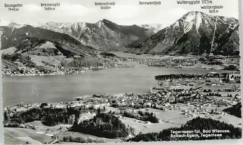 Bad Wiessee Bad Wiessee Rottach Egern x 1958 / Bad Wiessee /Miesbach LKR