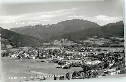 Benediktbeuern Benediktbeuern Fliegeraufnahme x 1957 / Benediktbeuern /Bad Toelz-Wolfratshausen LKR