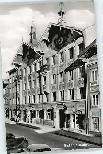 Bad Toelz Bad Toelz Rathaus x 1961 / Bad Toelz /Bad Toelz-Wolfratshausen LKR