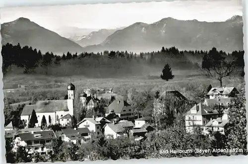 Bad Heilbrunn Bad Heilbrunn  o 1963 / Bad Heilbrunn /Bad Toelz-Wolfratshausen LKR