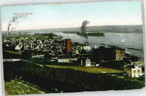 Ruedesheim Rhein Ruedesheim Rhein Feldpost x 1916 / Ruedesheim am Rhein /Rheingau-Taunus-Kreis LKR