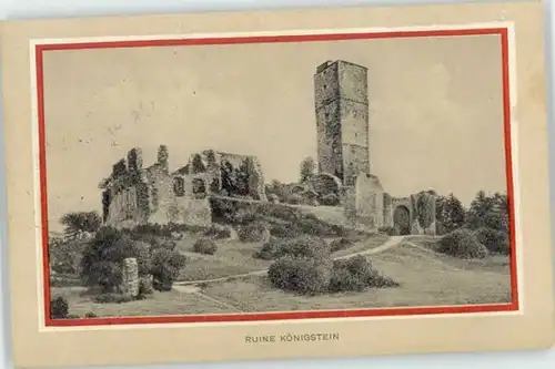 Koenigstein Taunus Koenigstein Taunus Ruine x 1920 / Koenigstein im Taunus /Hochtaunuskreis LKR