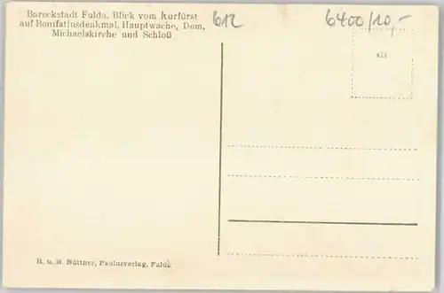 Fulda Fulda Michaels Kirche  ungelaufen ca. 1920 / Fulda /Fulda LKR