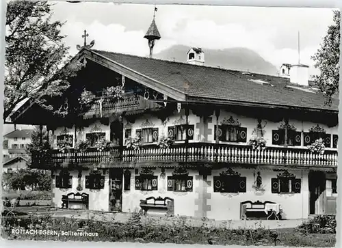 Rottach-Egern Rottach-Egern Salitererhaus x 1966 / Rottach-Egern /Miesbach LKR
