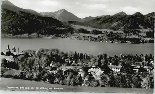 Bad Wiessee Bad Wiessee Hirschberg ungelaufen ca. 1965 / Bad Wiessee /Miesbach LKR